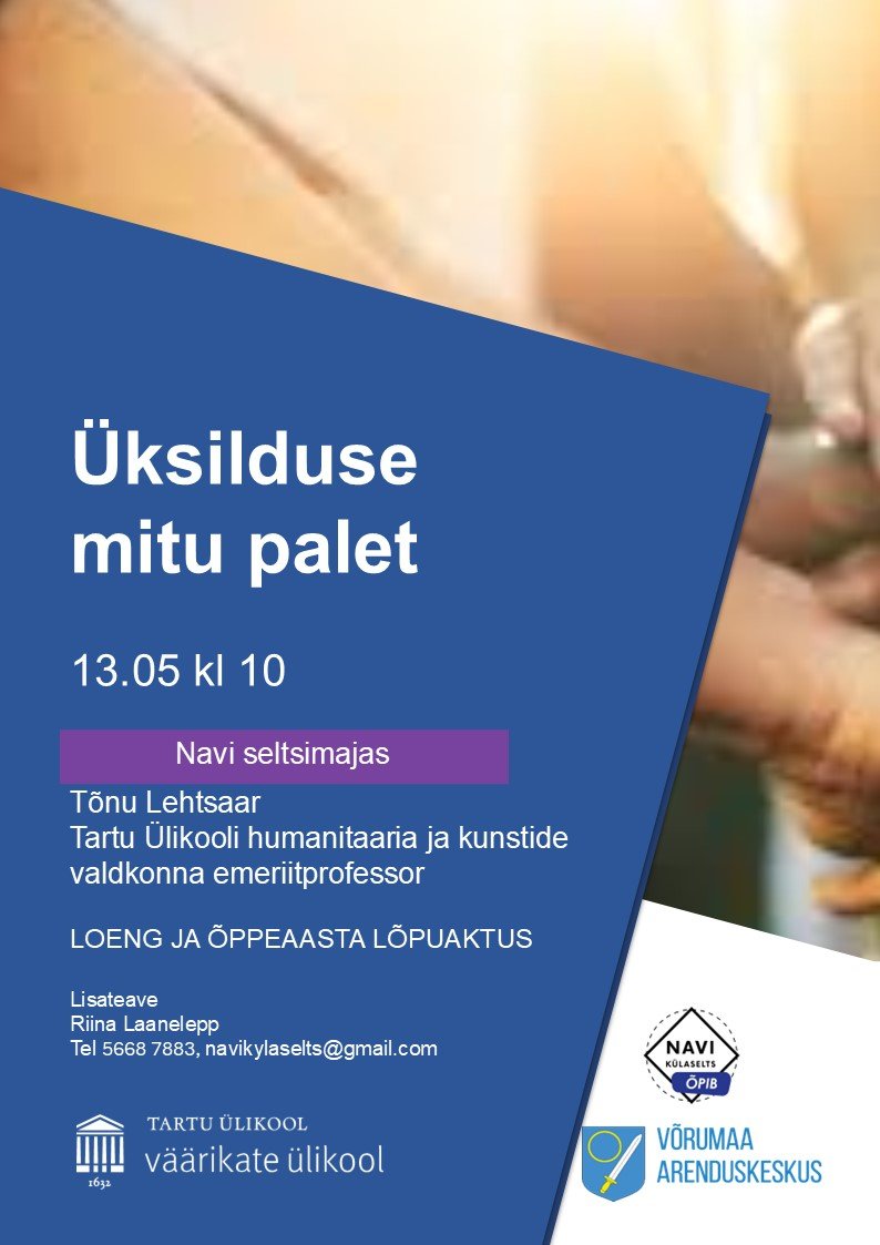 Väärikate ülikooli loeng: Üksilduse mitu palet